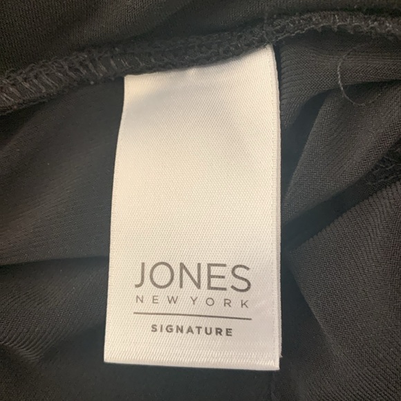 Jones New York signature black Capri/gaucho bottom size 1X - Picture 5 of 6